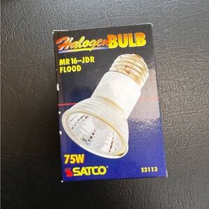 SATCO 120V flood 75 Watt Halogen Mr16 Flood Bulb